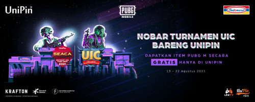 Nobar Turnamen UIC bareng UniPin – Dapatkan Item PUBG Mobile Gratis